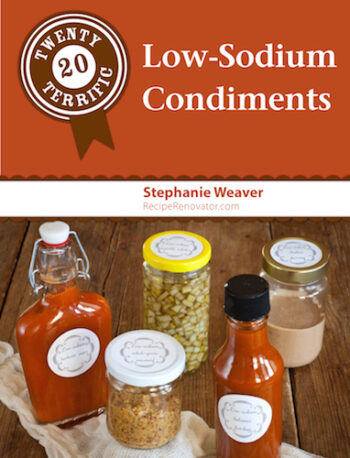 20 Terrific Low-Sodium Condiments book